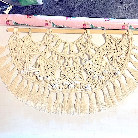 🌟HOST PICK🌟New Personally Handmade Bohemian Macrame Medallion Home Decor - Picture 1 of 16